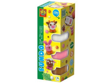 SES CREATIVE Plastelin set farma