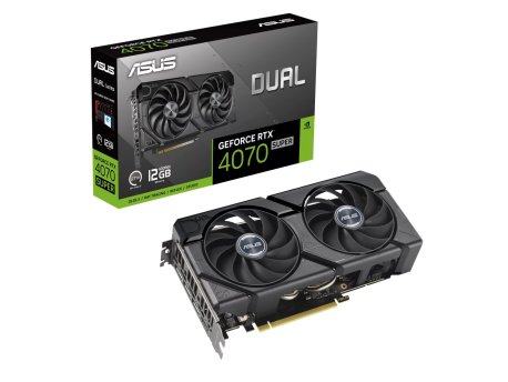 ASUS Dual GeForce RTX 4070 SUPER EVO 12GB GDDR6X 192-bit DUAL-RTX4070S-12G-EVO Grafička karta