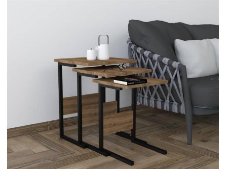 HOME LINE Set stolova Sali Walnut