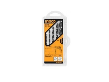 INGCO Burgije za drvo u setu AKDB5055