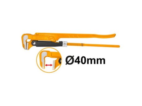 INGCO Klešta švedska ojačana 90° 40mm HPW04011