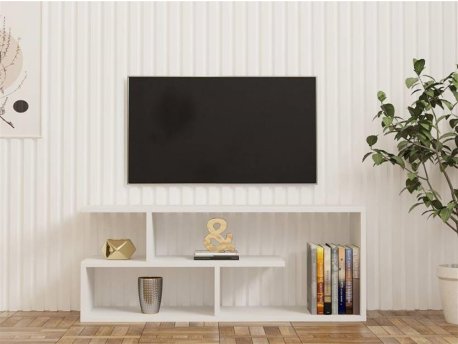HOME LINE TV polica Cafu White