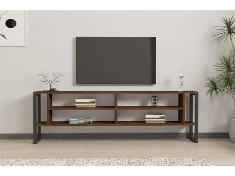 HOME LINE TV polica Cupe Walnut