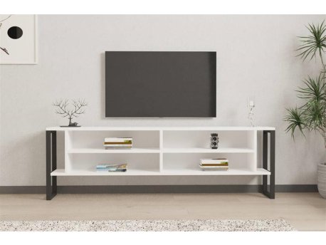 HOME LINE TV polica Cupe White