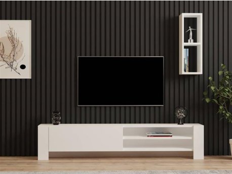 HOME LINE TV polica Naz White