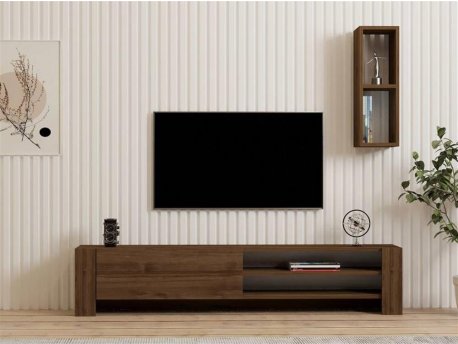 HOME LINE TV polica Naz Walnut
