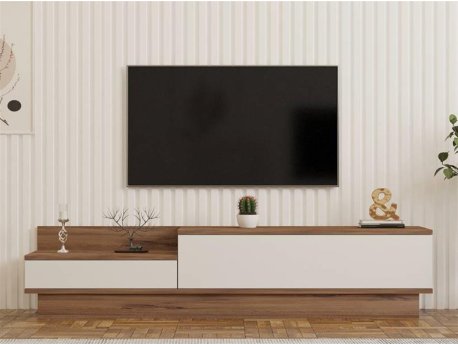 HOME LINE TV polica Barko Atlantic Pine White
