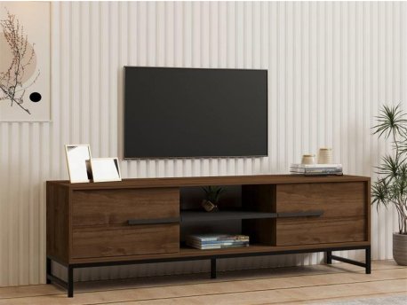 HOME LINE TV polica Mono Walnut