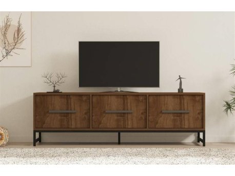 HOME LINE TV polica Melody Walnut