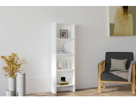 HOME LINE Polica za knjige Barkin White