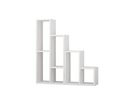HANAH HOME Polica za knjige Sule White
