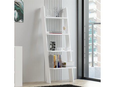 HOME LINE Polica za knjige Solid White