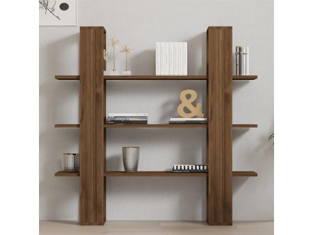 HOME LINE Polica za knjige Ada Walnut