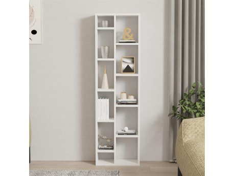 HOME LINE Polica za knjige Tomi White
