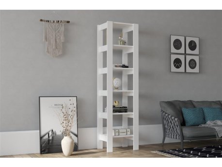 HOME LINE Polica za knjige Creator White