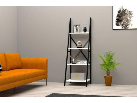 HOME LINE Polica za knjige Passi White