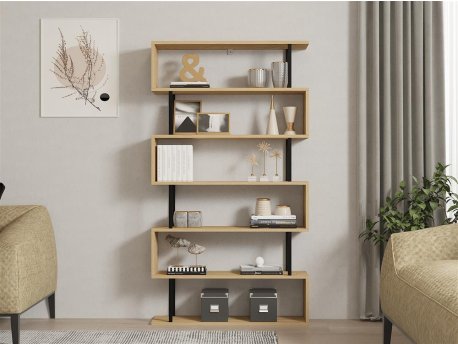 HOME LINE Polica za knjige Hector Sapphire Oak