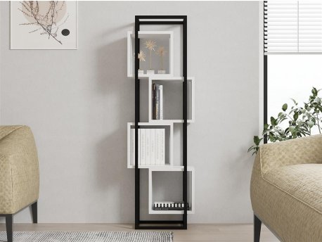 HOME LINE Polica za knjige Rabant White