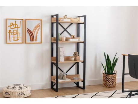 HOME LINE Polica za knjige Adisa Sapphire Oak