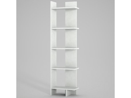 HANAH HOME Polica za knjige Perla White