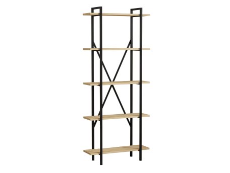 HANAH HOME Polica za knjige Kinder Oak