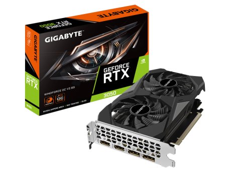 GIGABYTE NVidia GeForce RTX 3050 6GB 96bit GV-N3050WF2OCV2-6GD