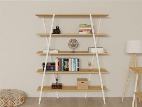 HOME LINE Polica za knjige Dobra Sapphire Oak