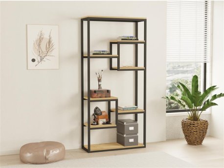 HOME LINE Polica za knjige Emina Sapphire Oak