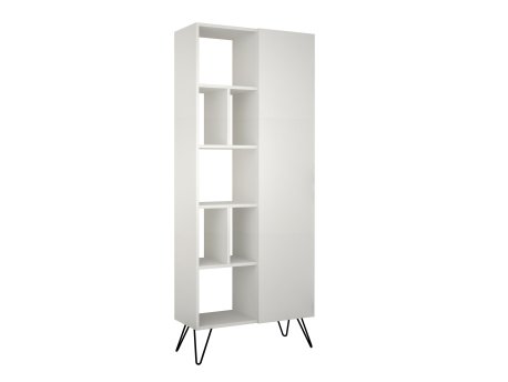 HANAH HOME Polica za knjige Jedda Bookcase White