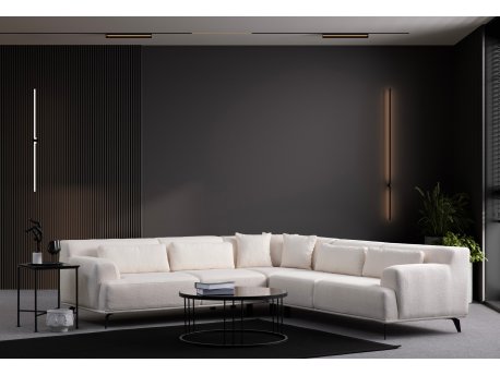 Atelier del Sofa Ugaona garnitura Jaguar Corner L2 C 2R White