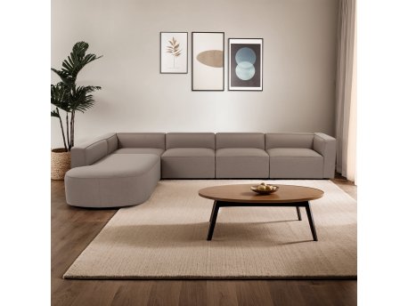 Atelier del Sofa Ugaona garnitura Mora (X Oval L1 O1 O1 R1)