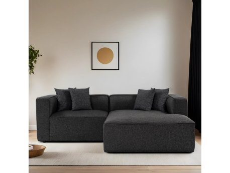 Atelier del Sofa Ugaona garnitura Mora XL Corner Left (CHLLeft 1R) Anthracite