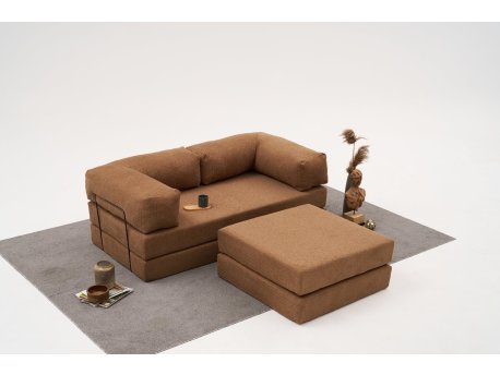 Atelier del Sofa Ugaona garnitura Comfort Mini Brown