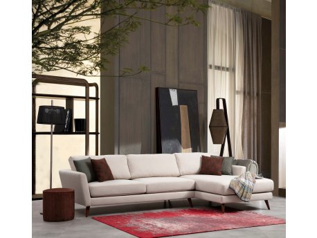 Atelier del Sofa Ugaona garnitura Mayorka Corner Large Right ( L3 Chl ) Beige