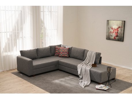 Atelier del Sofa Ugaona garnitura Ali Left Grey