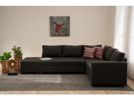 Atelier del Sofa Ugaona garnitura Aly Right Anthracite