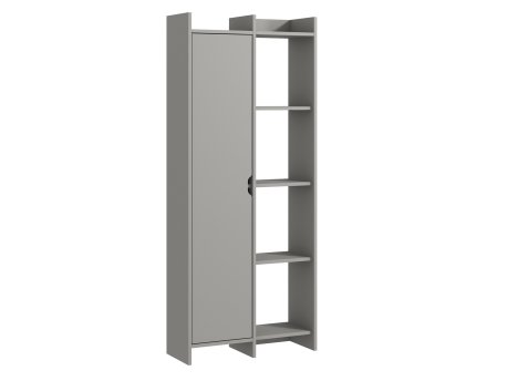 HANAH HOME Polica za knjige Offer Grey