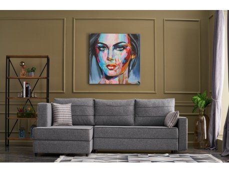 Atelier del Sofa Ugaona garnitura Ece Left Grey
