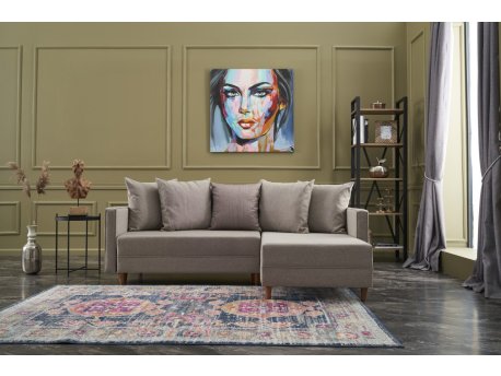 Atelier del Sofa Ugaona garnitura Aydam Right Cream