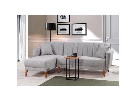 Atelier del Sofa Ugaona garnitura Aqua Corner Left Grey