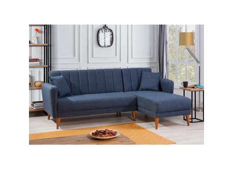 Atelier del Sofa Ugaona garnitura Aqua Corner Right Dark Blue