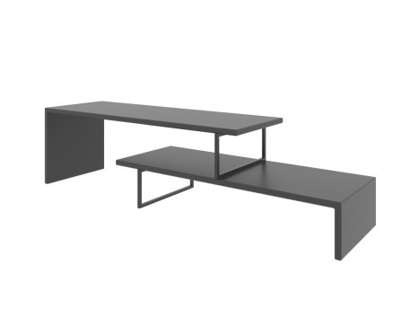 HANAH HOME TV polica Ovit Anthracite