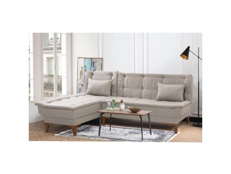 Atelier del Sofa Ugaona garnitura Santo Left Cream