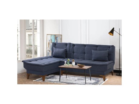 Atelier del Sofa Ugaona garnitura Santo Left Dark Blue