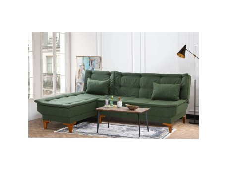 Atelier del Sofa Ugaona garnitura Santo Left Green