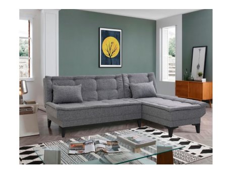 Atelier del Sofa Ugaona garnitura Santo S Dark Grey