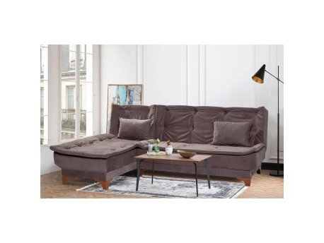 Atelier del Sofa Ugaona garnitura Kelebek Kose Left Anthracite