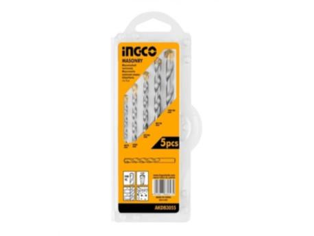 INGCO Burgije za beton u setu 5/1 AKDB3055