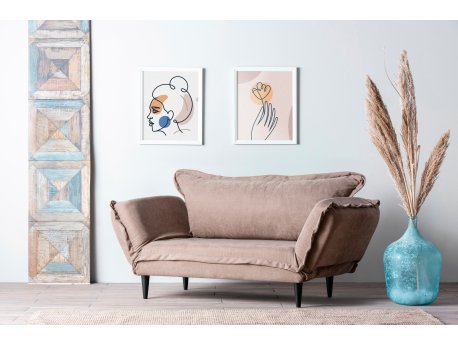 Atelier del Sofa Sofa dvosed Vino Daybed Mink GR121