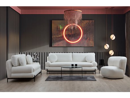 Atelier del Sofa Sofa dvosed Livorno White